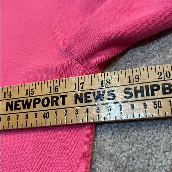 Talbots Pink Bonnie Bows Crewneck Sweater Size XS - Picture 9 of 10